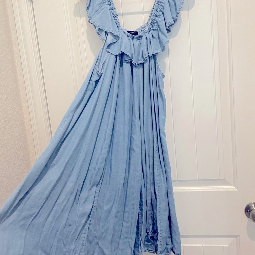 Torrid size 1 chambray dress.